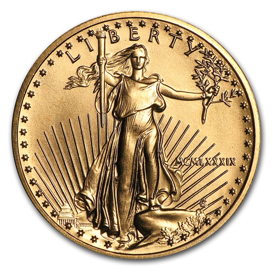 1989 1/4 oz Gold American Eagle BU (MCMLXXXIX) 1989 1/4 oz Gold American Eagle BU (MCMLXXXIX)
